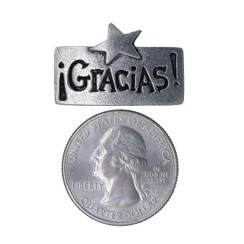 Gracias Lapel Pin