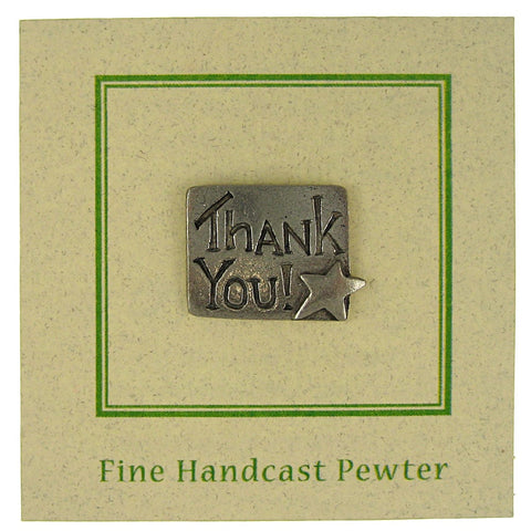 Thank You Lapel Pin