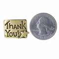 Thank You Gold Lapel Pin