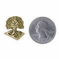 Tree of Learning Gold Lapel Pin