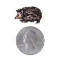 Hedgehog Copper Lapel Pin