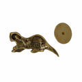 Otter Gold Lapel Pin