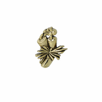 Dynamite Gold Lapel Pin