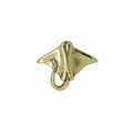 Sting Ray Gold Lapel Pin