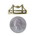 Bridge Gold Lapel Pin