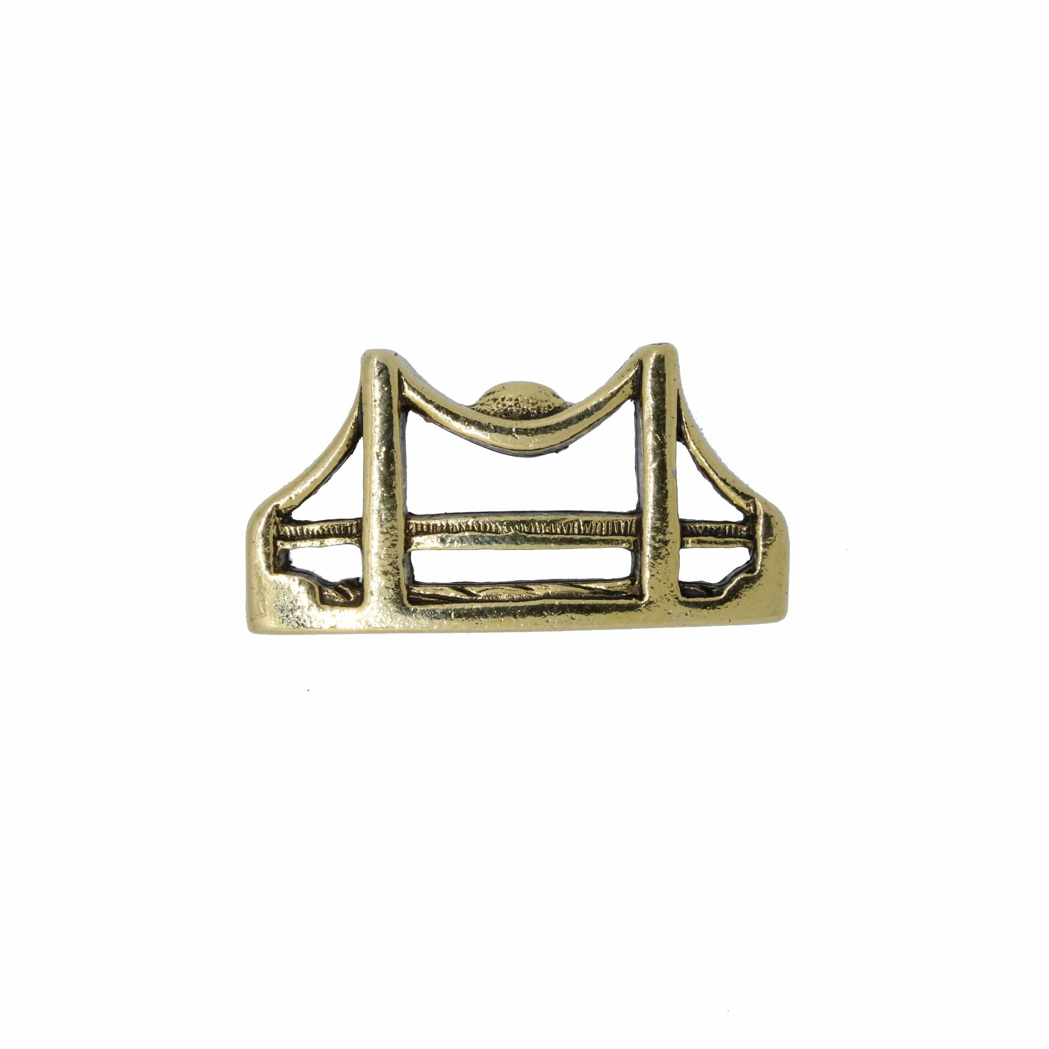 Bridge Gold Lapel Pin