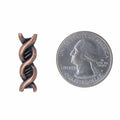 DNA Copper Lapel Pin