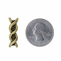 DNA Gold Lapel Pin