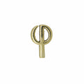 Golden Ratio Gold Lapel Pin