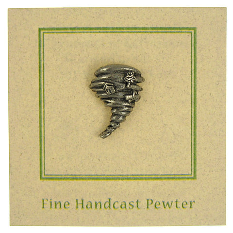 Tornado Lapel Pin
