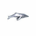 Humpback Whale Lapel Pin