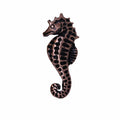 Seahorse Copper Lapel Pin