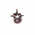 Vertebra Copper Lapel Pin