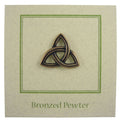 Celtic Knot Copper Lapel Pin