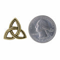 Celtic Knot Gold Lapel Pin