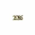 Year Gold Lapel Pin