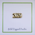 Year Gold Lapel Pin