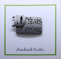 Years of Service Lapel Pins