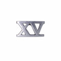 Roman Numeral Lapel Pins