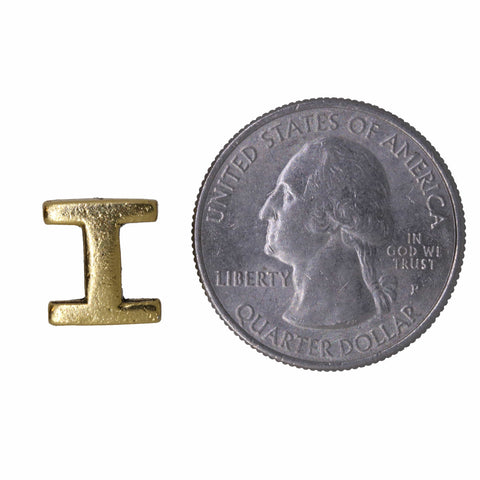 Roman Numeral Gold Lapel Pins