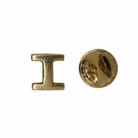 Roman Numeral Gold Lapel Pins