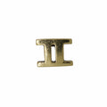 Roman Numeral Gold Lapel Pins