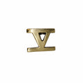 Roman Numeral Gold Lapel Pins