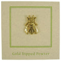 Honey Bee Gold Lapel Pin