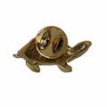 Turtle Gold Lapel Pin