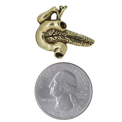 Pancreas Gold Lapel Pin