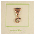 Ultrasound Wand Copper Lapel Pin