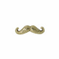 Moustache Gold Lapel Pin