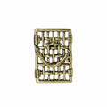 Suffragette Jail Door Gold Lapel Pin