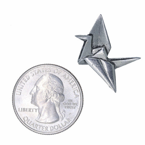 Origami Crane Lapel Pin