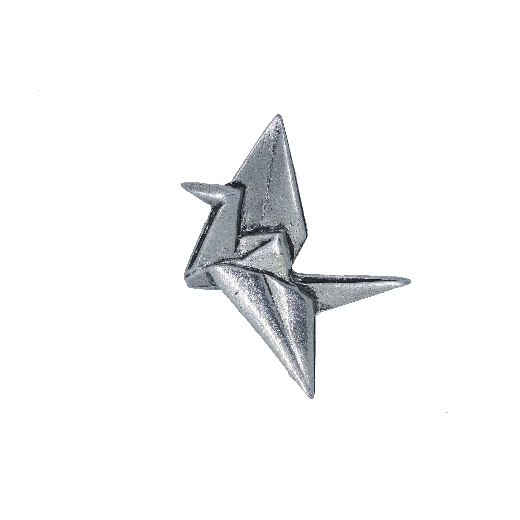 Origami Crane Lapel Pin
