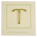 IUD Gold Lapel Pin