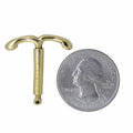 IUD Gold Lapel Pin