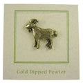 Goat Gold Lapel Pin