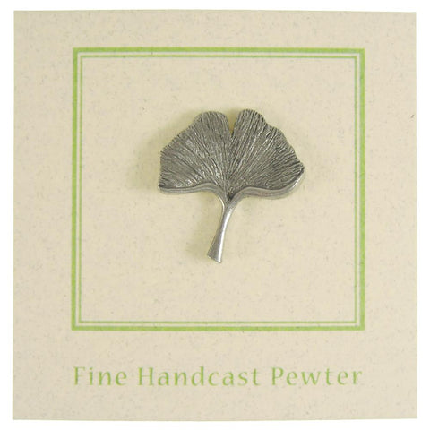 Ginkgo Leaf Lapel Pin