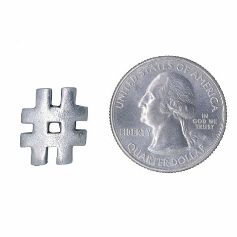 Hashtag Lapel Pin