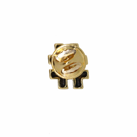 Hashtag Gold Lapel Pin