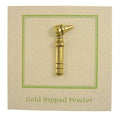 Otoscope Gold Lapel Pin