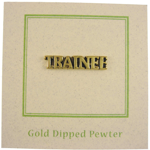 Trainee Gold Lapel Pin