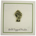 Civil Rights Gold Lapel Pin