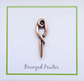 Aneurysm Clip Copper Lapel Pin