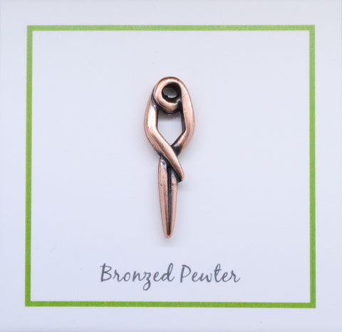 Aneurysm Clip Copper Lapel Pin