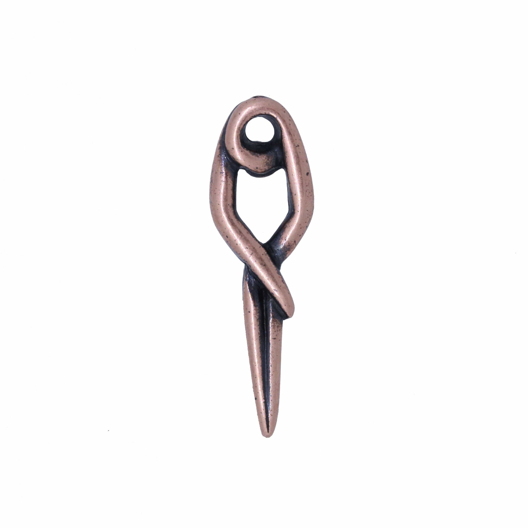 Aneurysm Clip Copper Lapel Pin