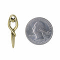 Aneurysm Clip Gold Lapel Pin