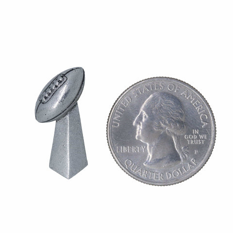 Football Trophy Lapel Pin