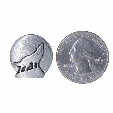 Howling Wolf Lapel Pin